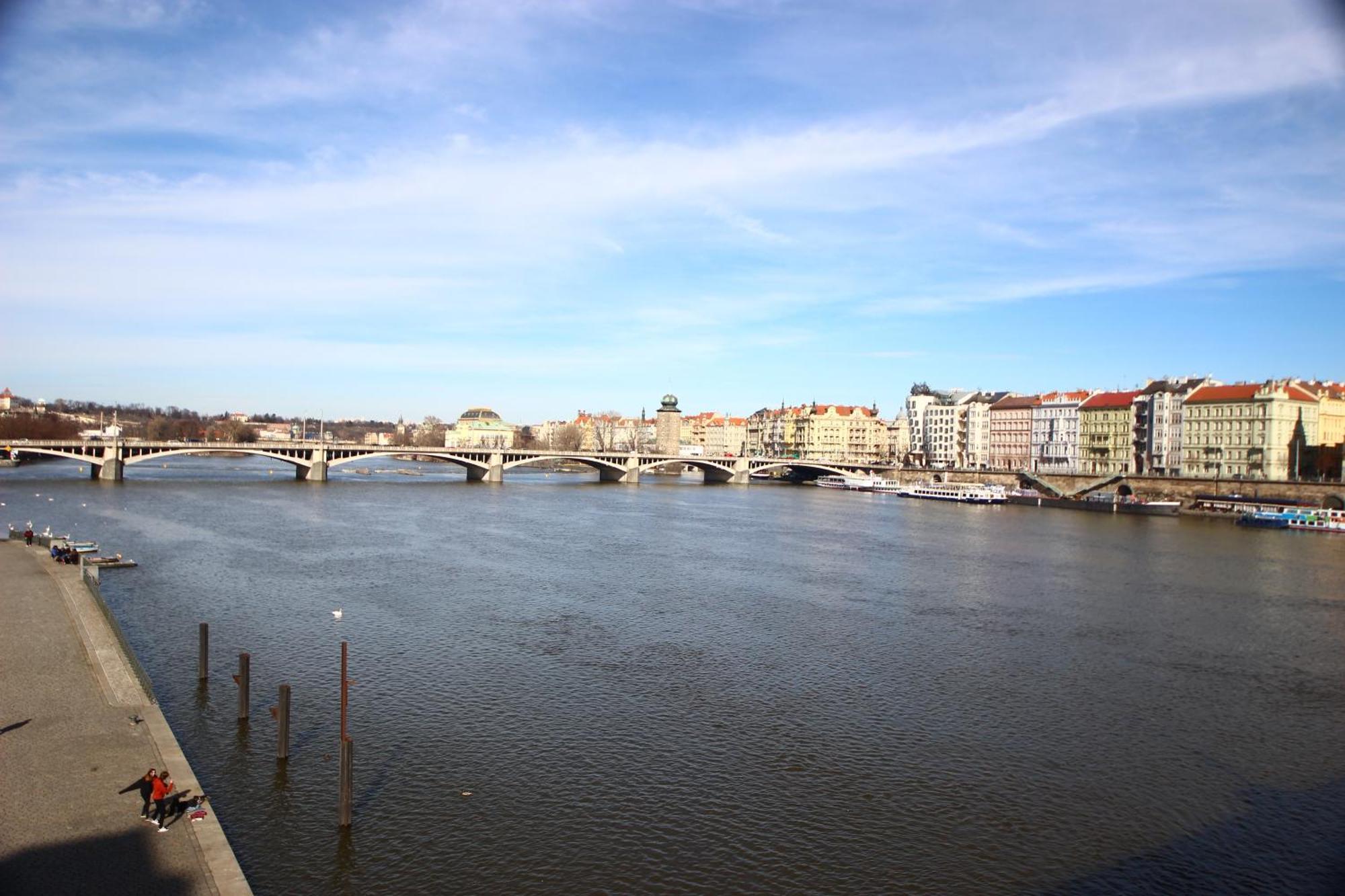 Quiet Apartment In The City Center With Own Terrace Прага Екстериор снимка